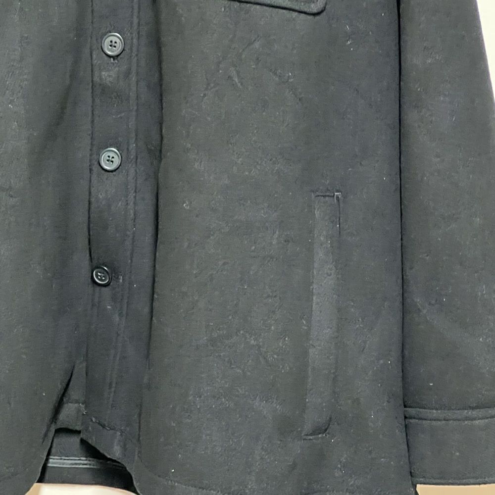 NWOT Shaquille O’ Neal black Brushed Sha*Q*ket Shacket Sz 3 XL - Picture 7 of 9